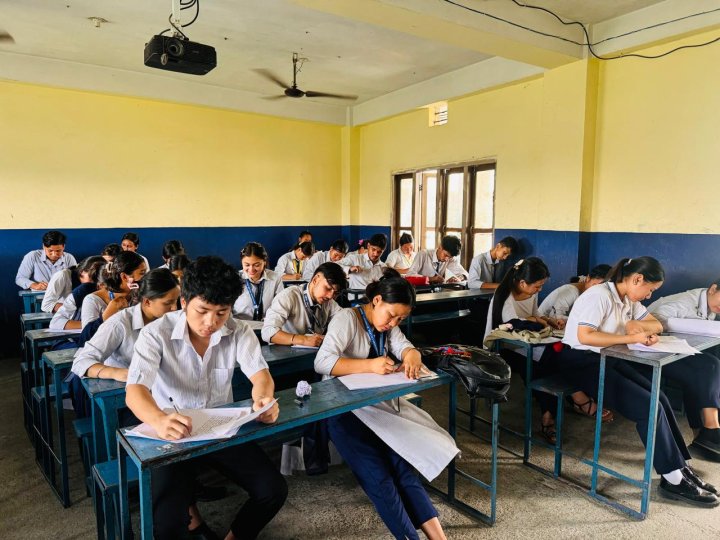 Spacious, airy and  well-lit classrooms